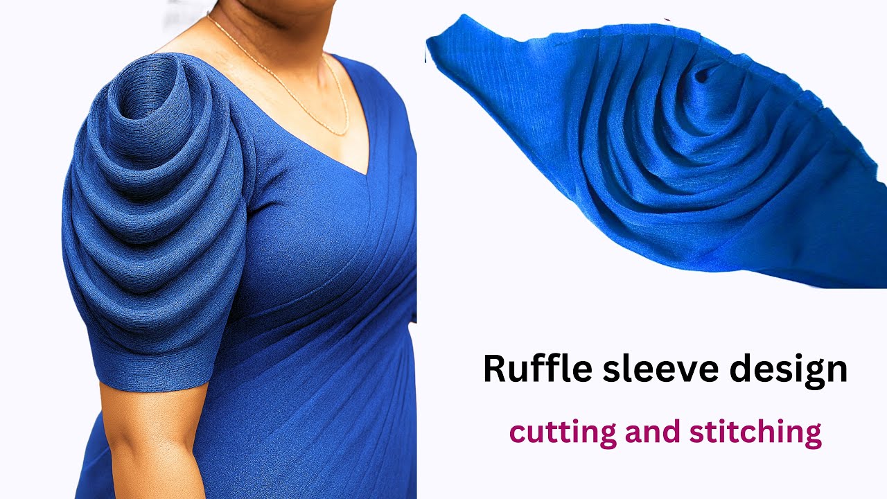 Ruffle Sleeve Design Secrets EXPOSED I Finally Mastered The Technique
