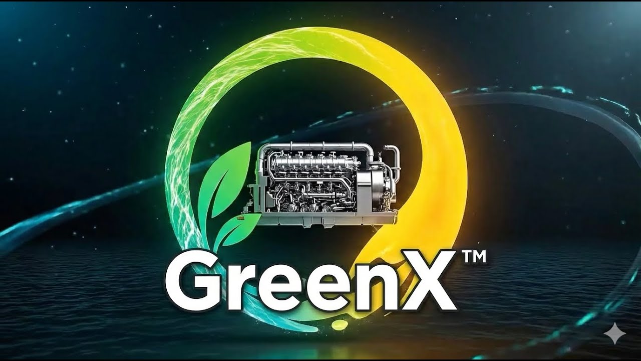 GreenX™ — Будущее экологически чистой дизельной энергетики.