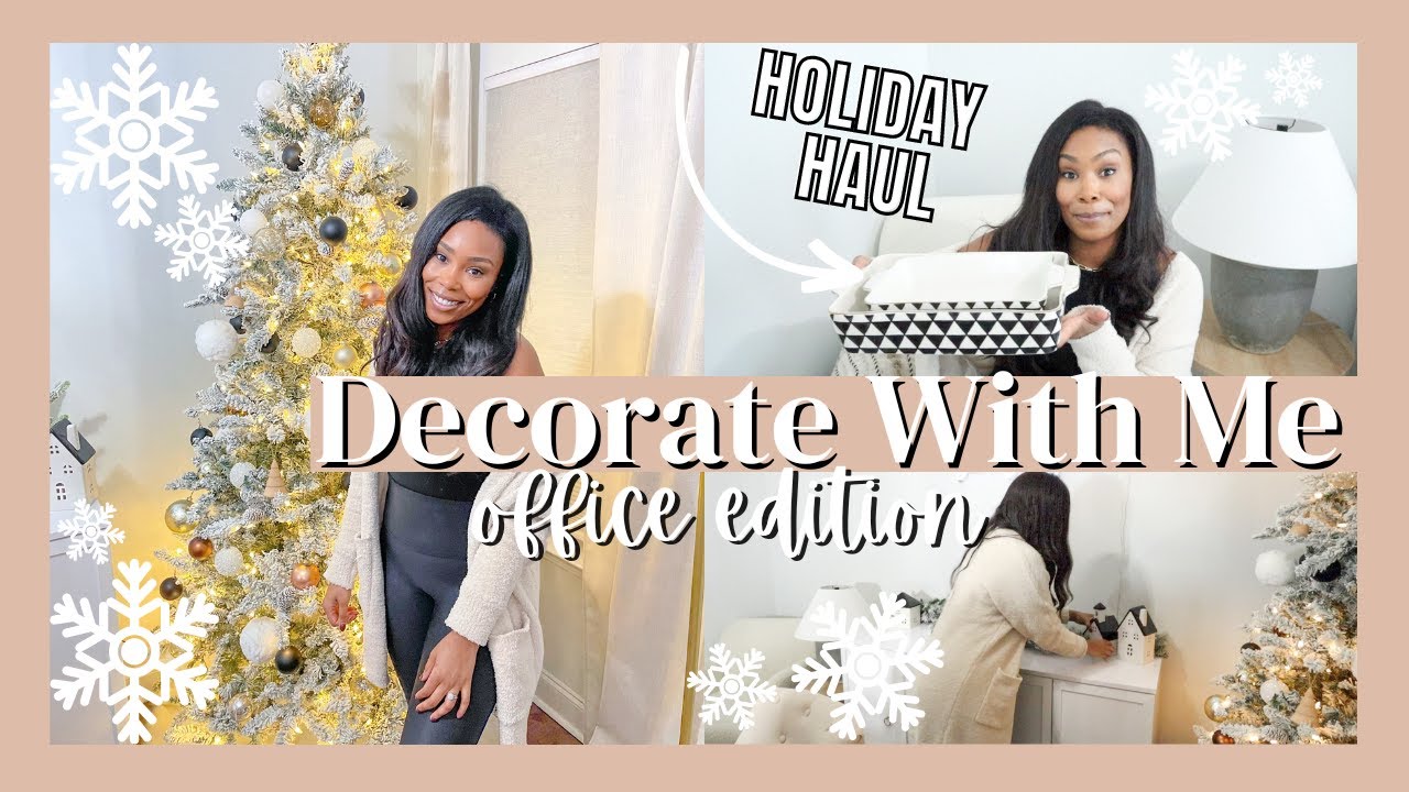 CHRISTMAS DECORATE WITH ME AND HOLIDAY HAUL // LoveLexyNicole