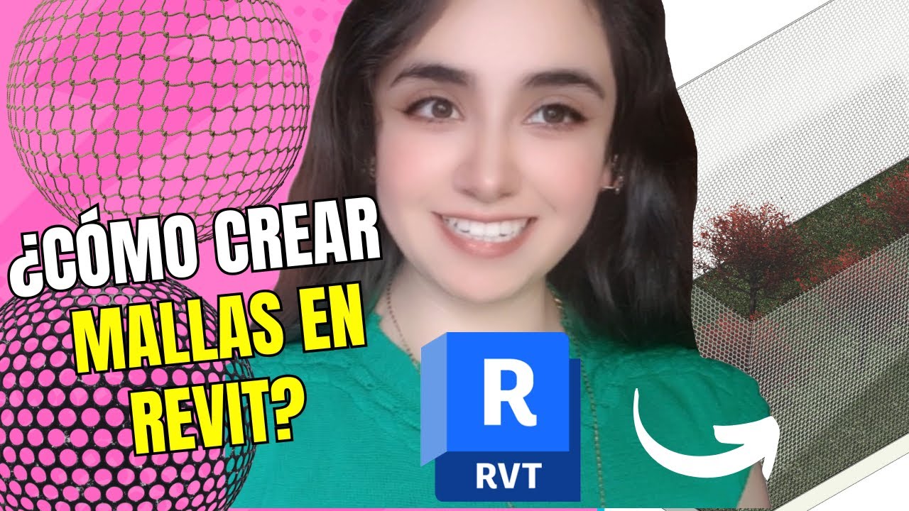 ¿CÓMO CREAR MALLAS | MATERIALES PERFORADOS EN REVIT? #arquitectura #revit #diseñodeinteriores #bim