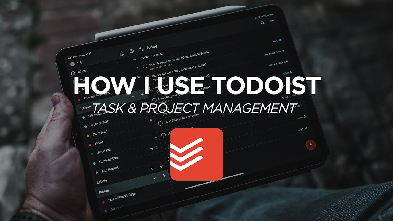 How I Use Todoist - Task & Project Management