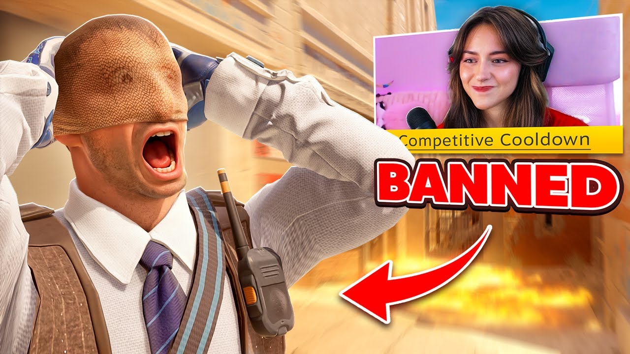 I got BANNED by a CS2 GIRL STREAMER...
