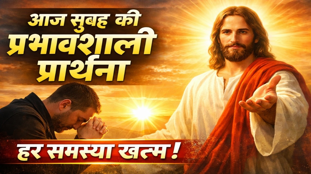आज सुबह की प्रभावशाली प्रार्थना  येशु के नाम में ! Jesus God Morning Prayer 🙏🏼 Jesus God Prayer 🤲