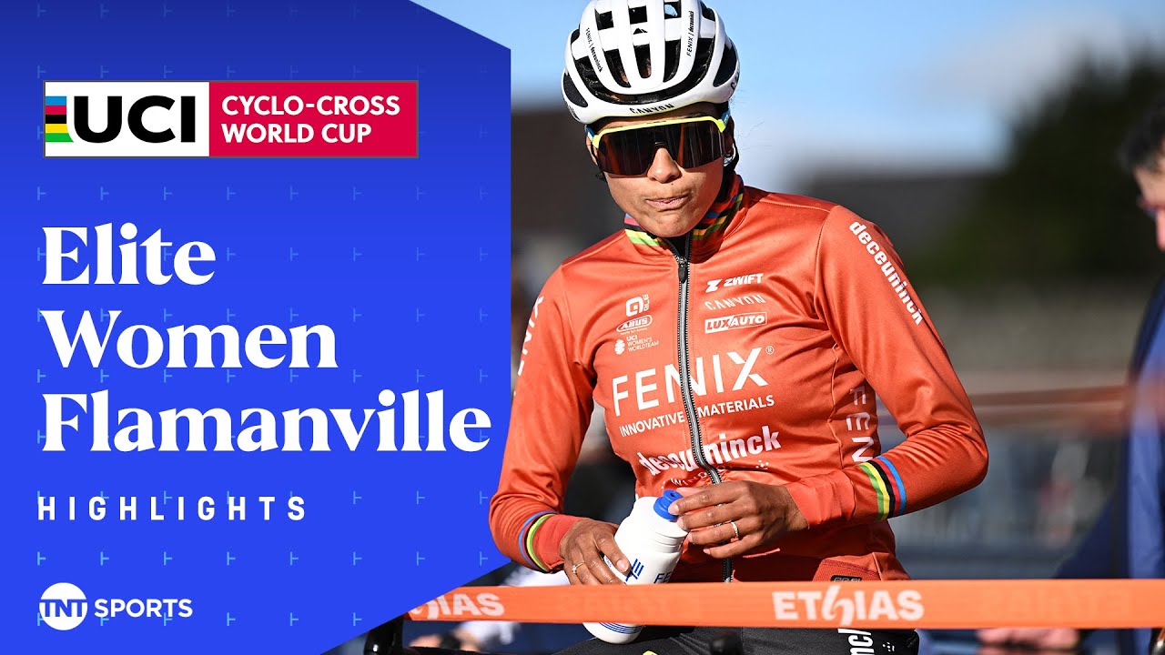 BRILLIANT WIN! 😮‍💨 | Women's Flamanville Cyclocross World Cup Highlights | TNT Sports Cycling