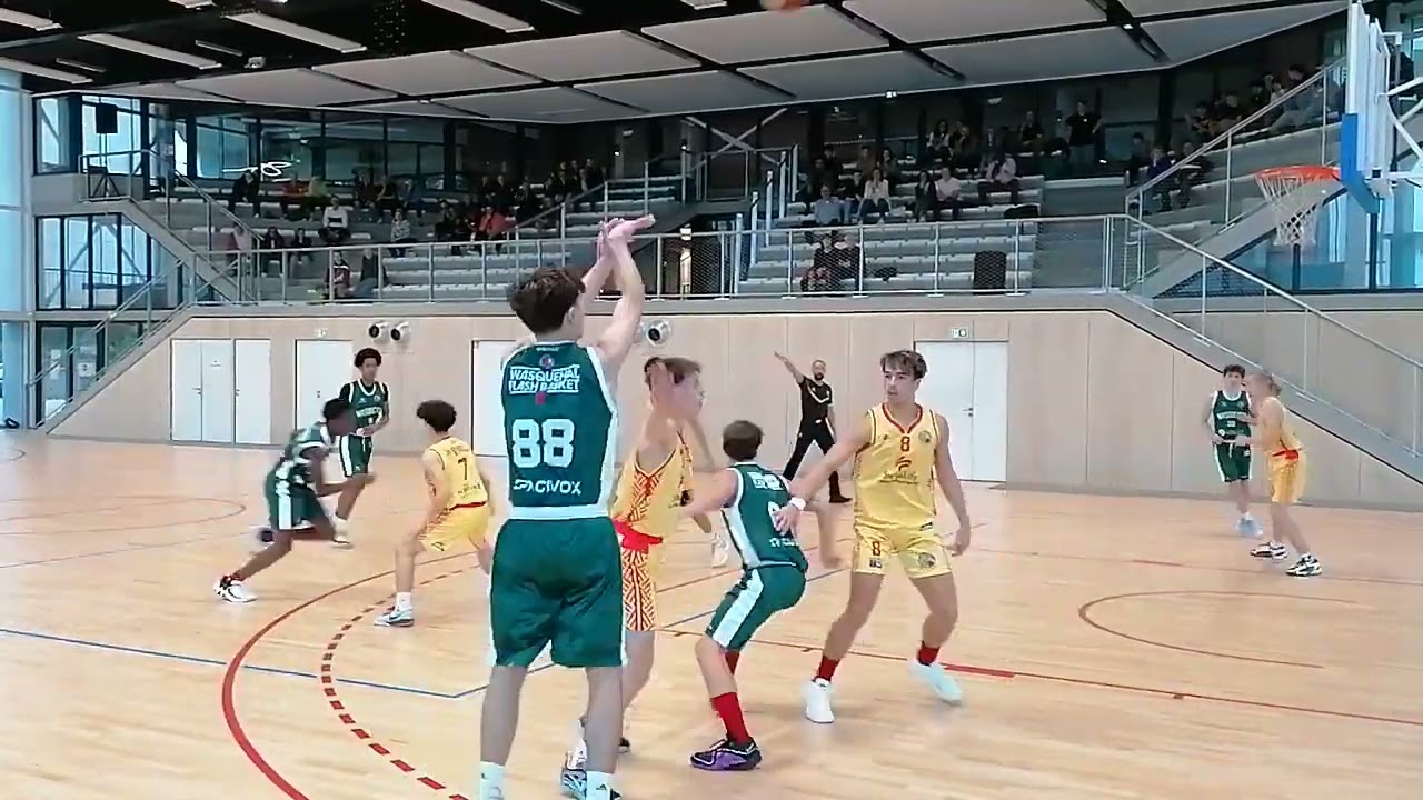 14/10/2023 Match Basket U17A Wasquehal vs Neuville Partie 1