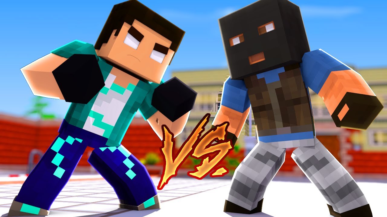 Minecraft: CORRIDA PVP - REZENDE vs INVASOR!