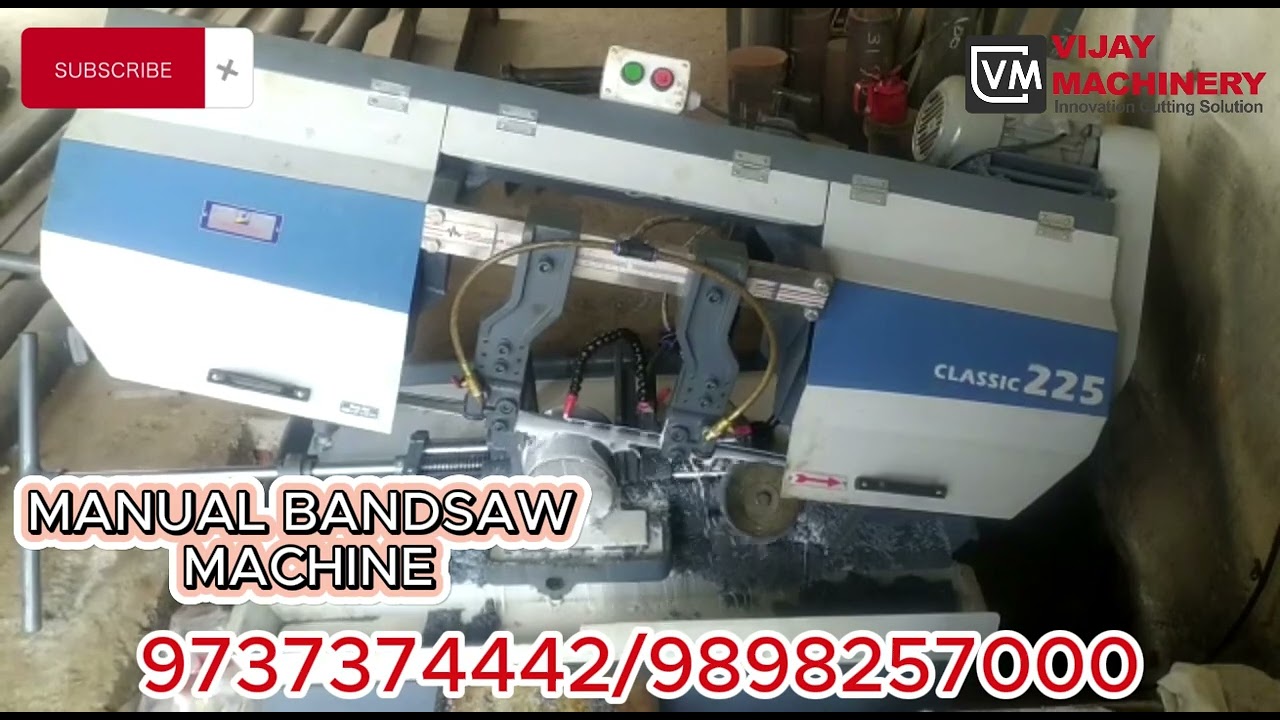 MANUAL BANDSAW MACHINE|METAL CUTTING BANDSAW MACHINE|BANDSAW MACHINE|CLASSIC MACHINE|Classic225