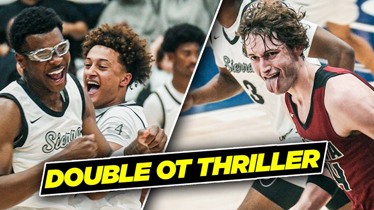 Bryce James & Sierra Canyon Get TESTED By Crafty 4-Star In A DOUBLE OT Playoff THRILLER