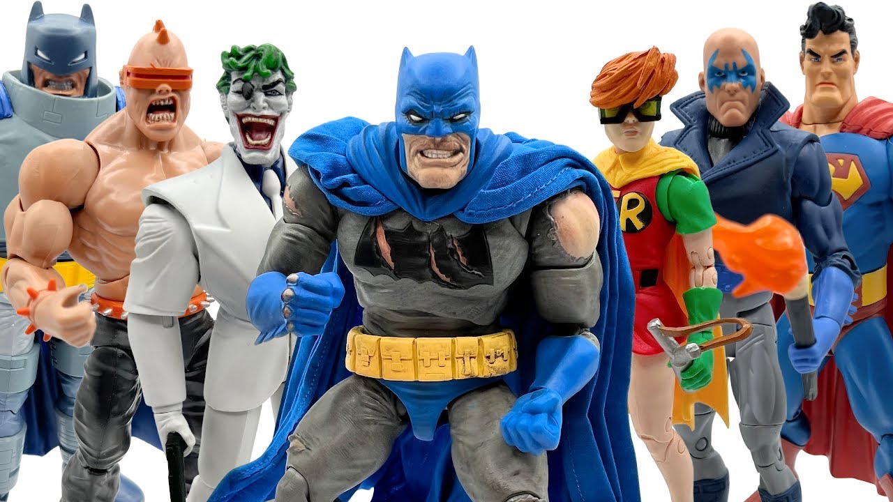 Complete Batman The Dark Knight Returns Figure and Comic History