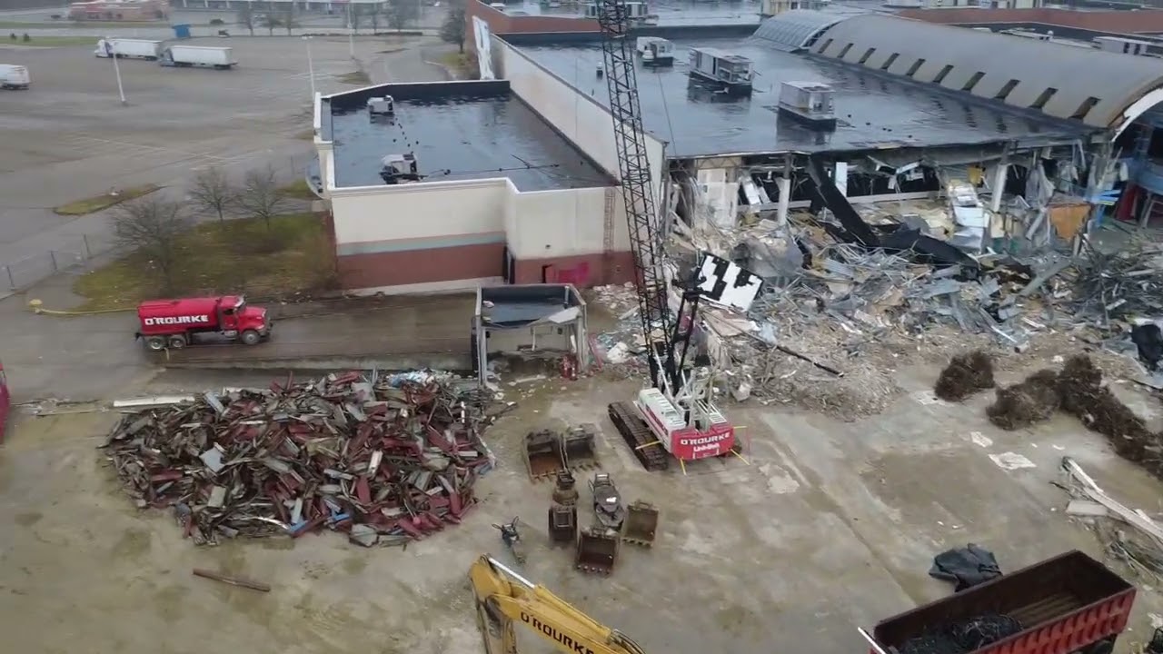 Forest Fair Mall Demolition | 12.25.25 🎄