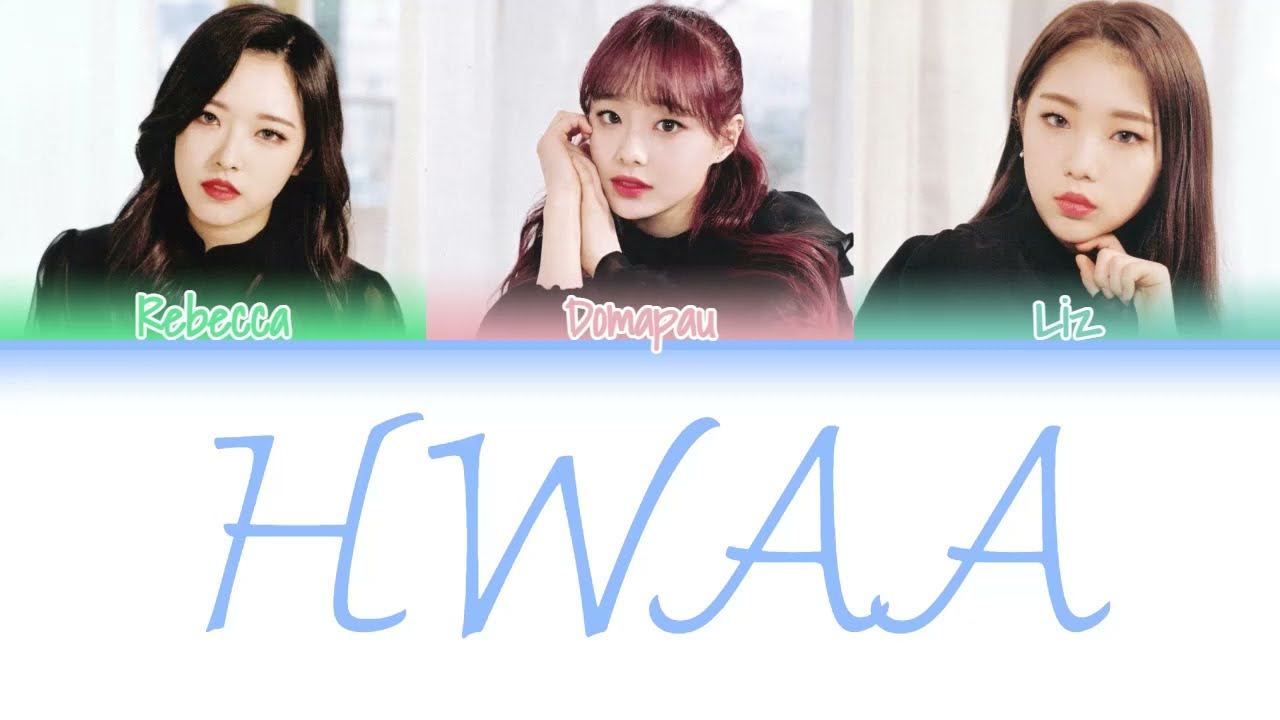 My Kpop Group (NXS-Nature) - (G)I-DLE HWAA - Lyrics 3 Member Version