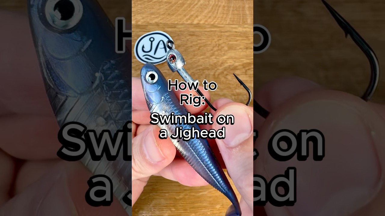 Как оснастить приманку-лопатку Swimbait на джиг-головке #рыбалка #как #советыпорыбалке #рыболовны...