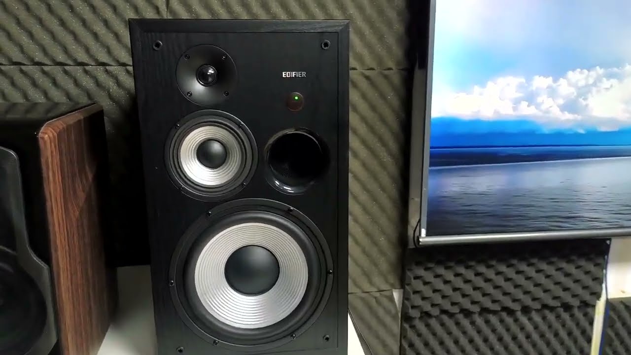 Edifier R2850DB vídeo atualizado (simples demonstração)