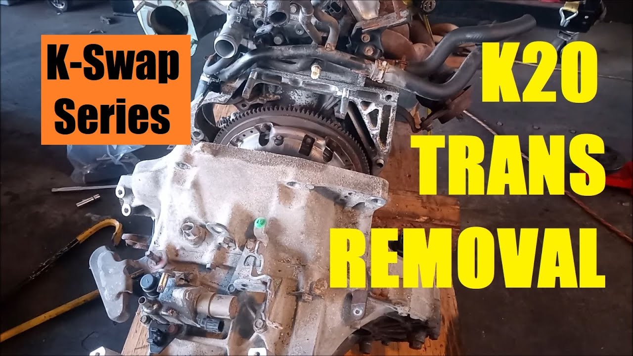 How to Remove the Transmission - Honda K20 Acura RSX Kswap