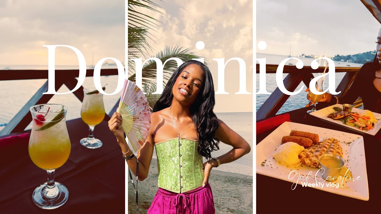 Dominica After Dark & On the Road: Gabxcaroline vlog