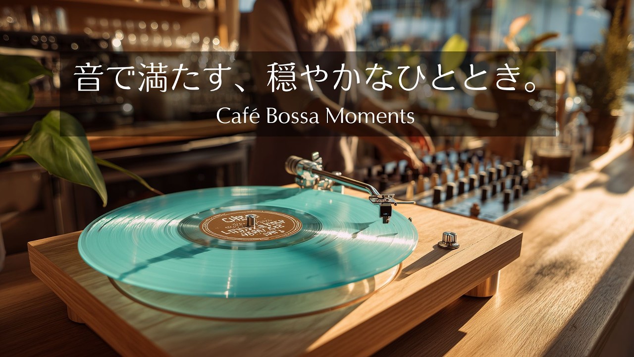 ☕【作業用BGM】おしゃれカフェのボサノバで癒される1時間｜穏やかで心地よいカフェミュージック 1 Hour of Relaxing Bossa Nova Café Music ☕