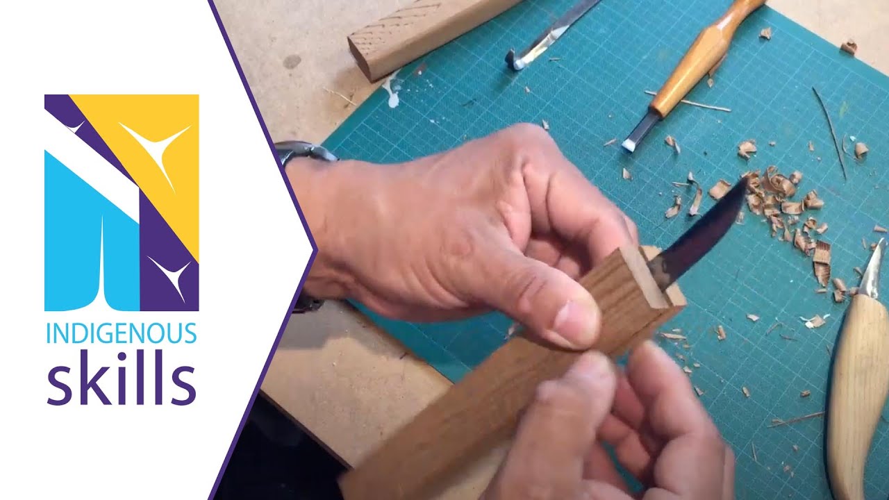 Indigenous Skills: Carving A Traditional Knife Handle
