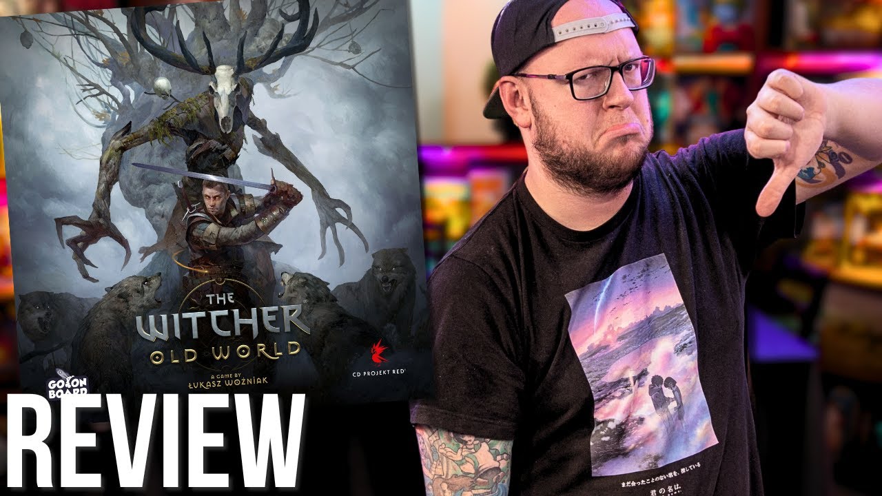 Big but Bloated? The Witcher - Old World Board Game Review