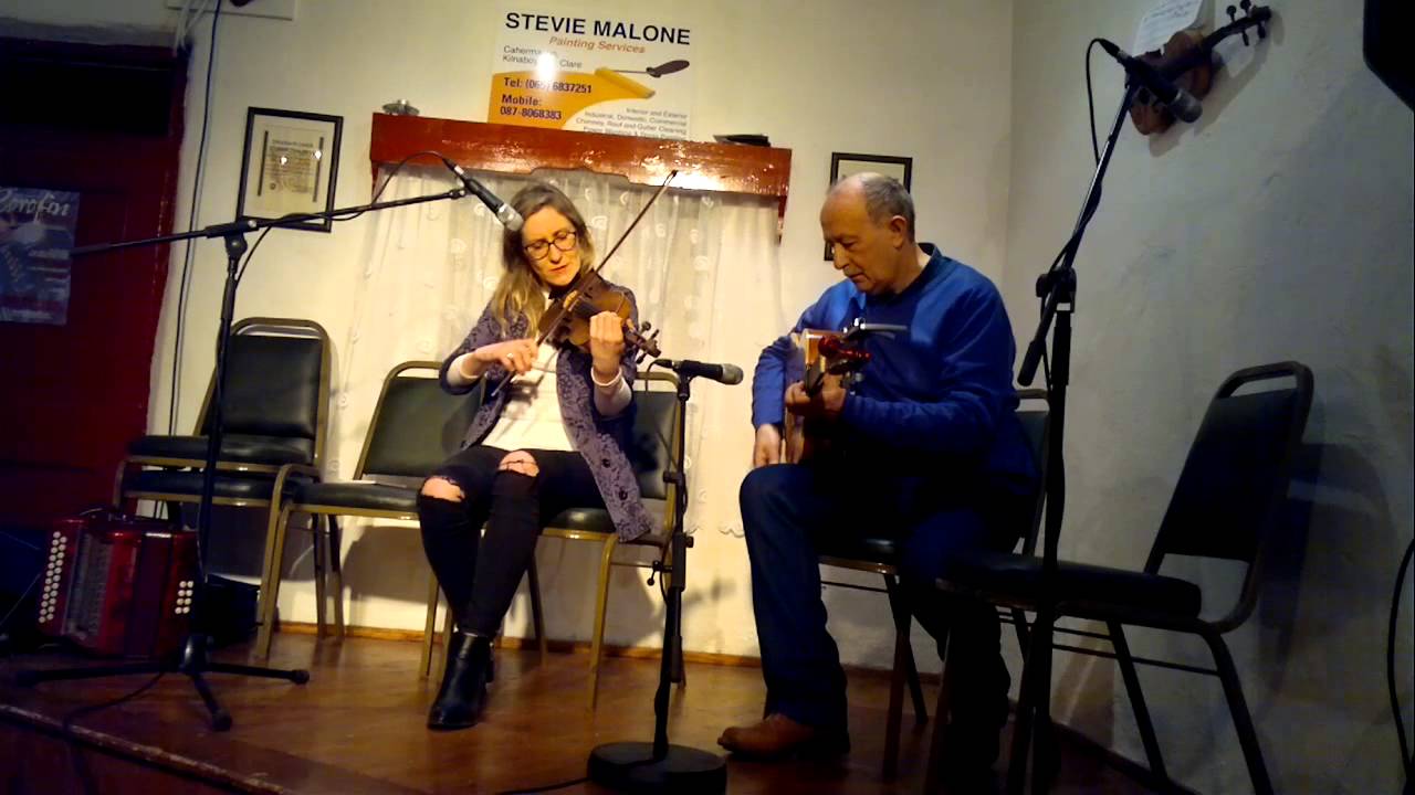 Clare Egan with Terence O'Reilly-Corofin Trad Fest 2016- 02