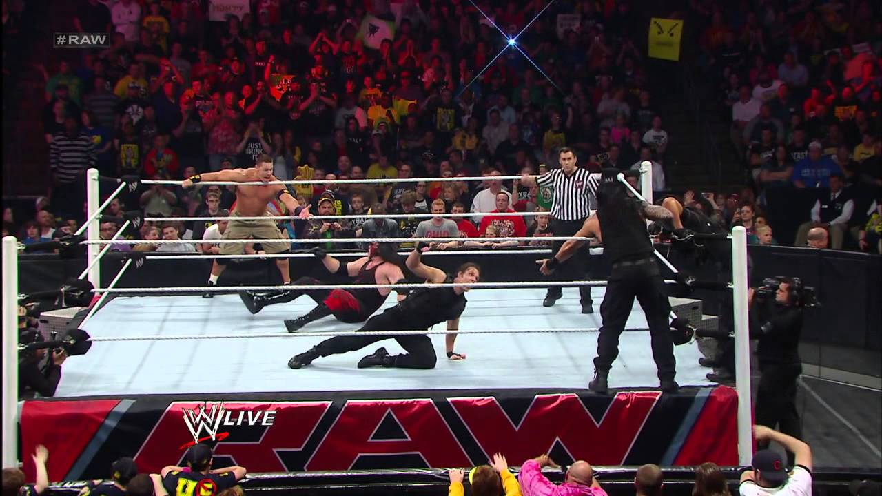 John Cena & Team Hell No vs. The Shield: Raw, April 29, 2013