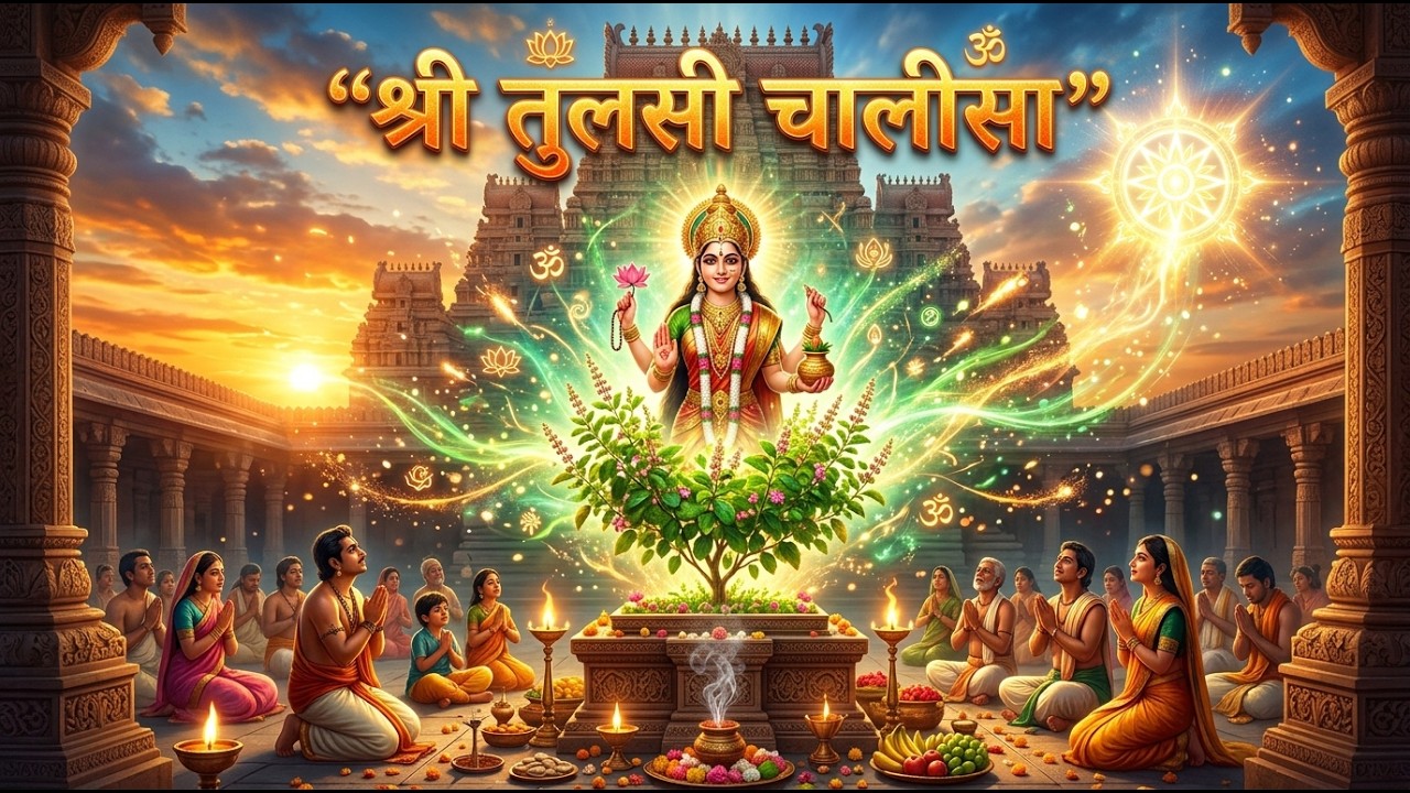 श्री तुलसी चालीसा  | Tulsi Mata Chalisa | Morning Tulsi Puja Bhajan | शांति, सुख देने वाली प्रार्थना