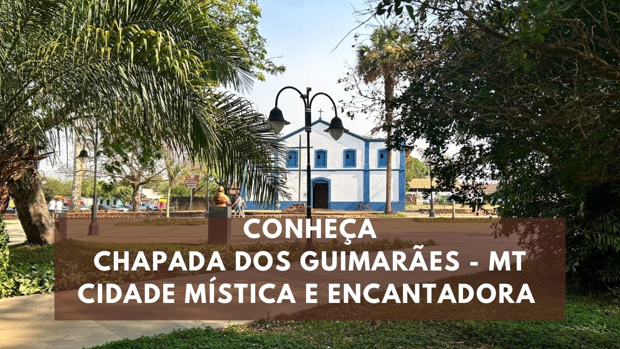 CHAPADA DOS GUIMARÃES MT - Morros dos ventos, Igreja N. s Santana #vlog