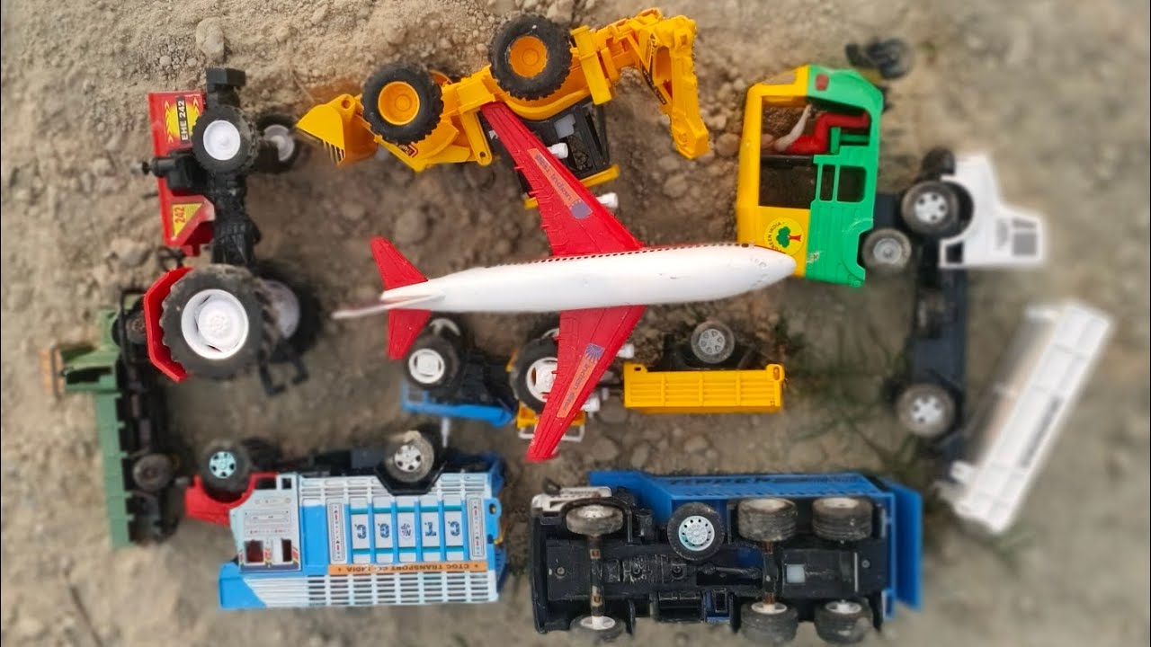 JCB Cartoon Video l Tractor Jcb Airplane Auto Rickshaw Car Train Wala Cartoon Video l gadi wala