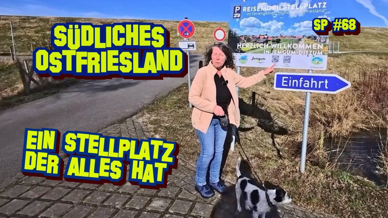 Stellplatz im südlichen Ostfriesland – Ems & Nordsee nebenan… klingt perfekt, oder? 🌊🚐