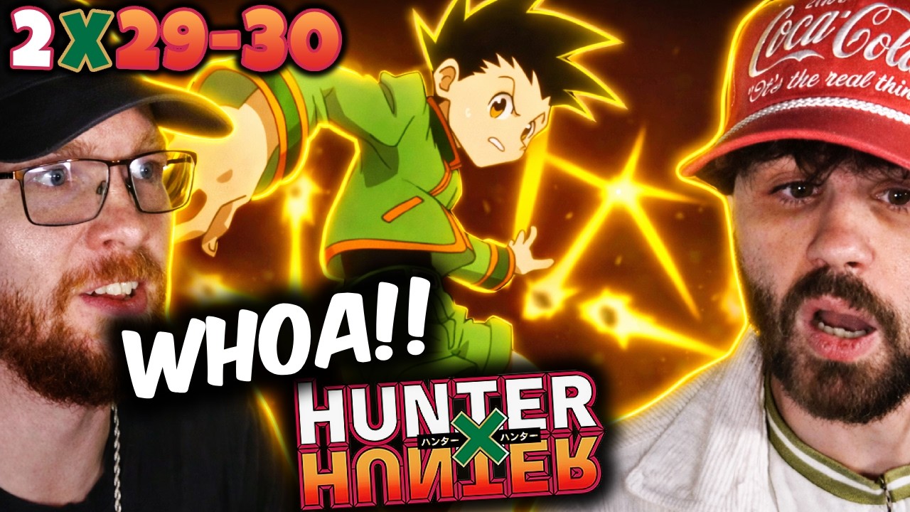 GON USES NEN!🔥BROTHERS REACT to Hunter x Hunter Episodes 29 & 30! (For The First Time!)