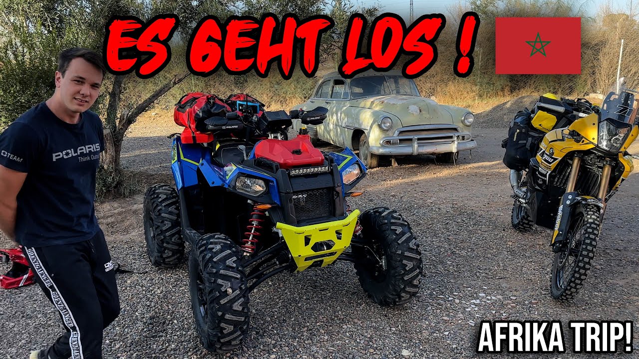 3000+ km nach Afrika 🚐🌍 Unser Adventure Trip beginnt!