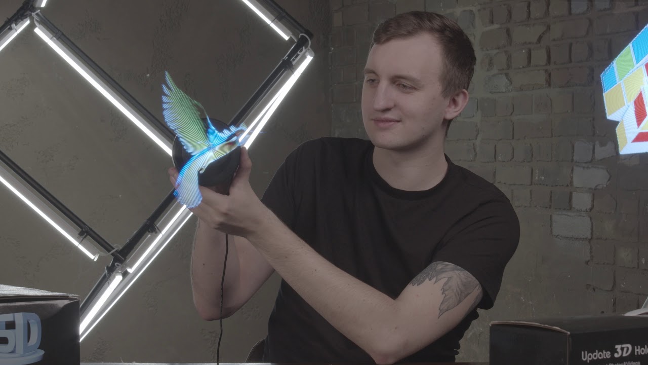 О компании HologramFan.ru. Обзор самых популярных в мире моделей 3D голографических вентиляторов.