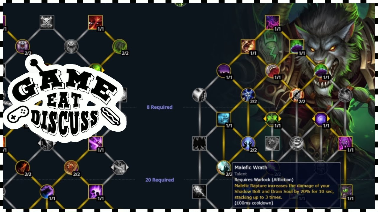 [Affliction Warlock] New talent REVIEW World of Warcraft Dragonflight