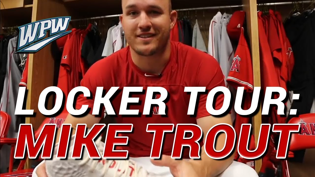 Locker Tour: Mike Trout