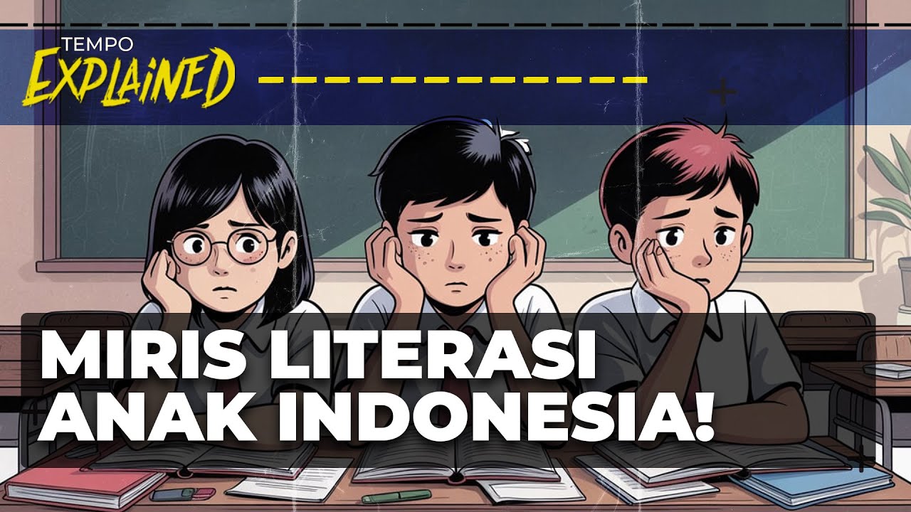 Kemampuan Literasi Anak Indonesia Rendah? | Explained
