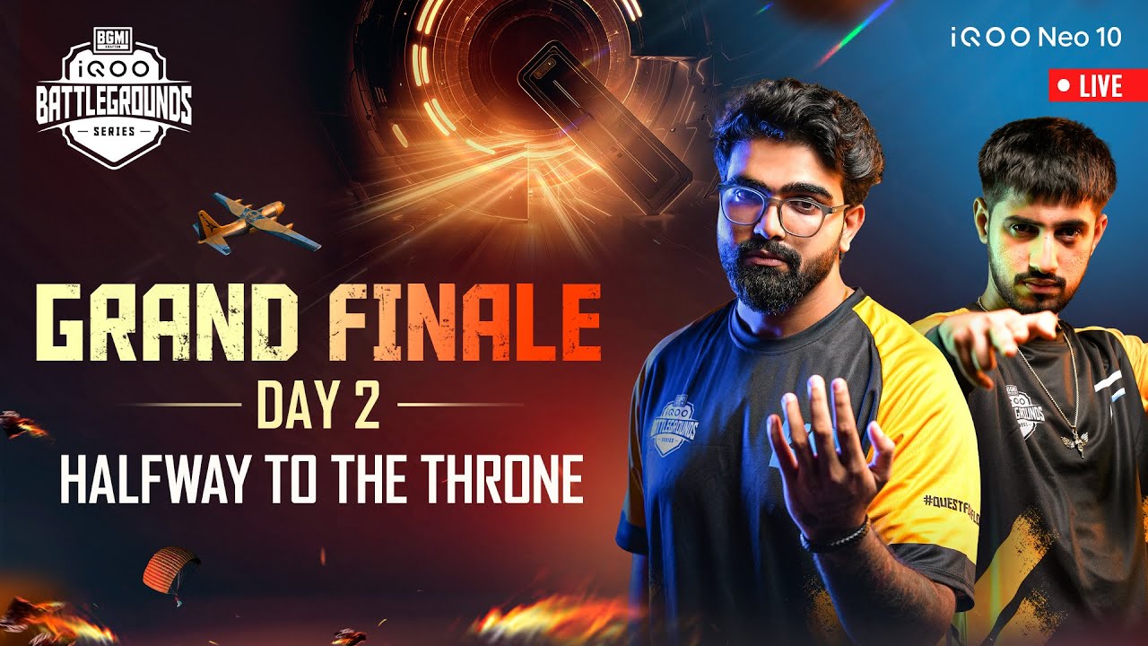 [MAP FEED] iQOO Battleground Series 2025 | Grand Finale - Day 2 #QuestForGlory #iQOONeo10