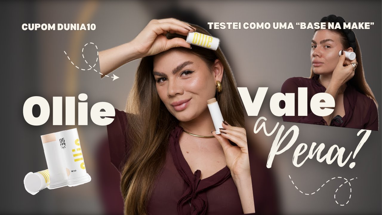 OLLIE, VALE APENA? Testei o protetor solar em bastão FPS 95 na make e vou te contar TUDO!