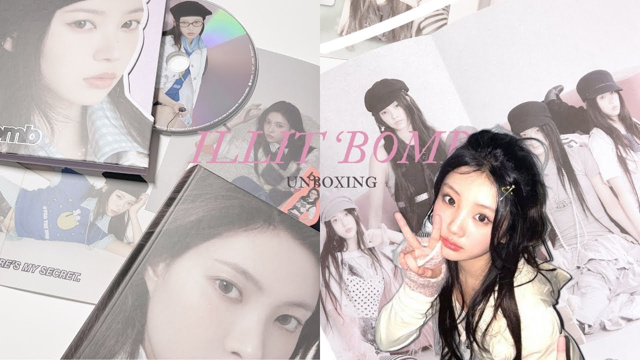 ILLIT 'bomb' unboxing! °❀⋆.ೃ࿔*:･