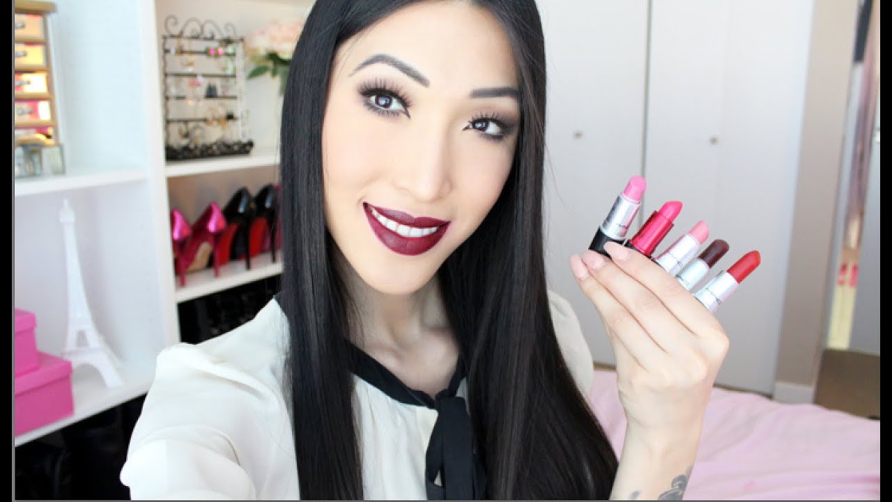 Top 5 Favourite M.A.C Lipsticks!