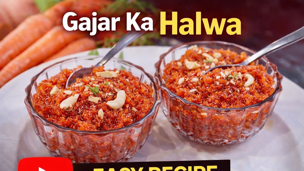 Desi Ghee Wala Asli Gajar Ka Halwa – Winter Special#gunjan'sdesikitchen
