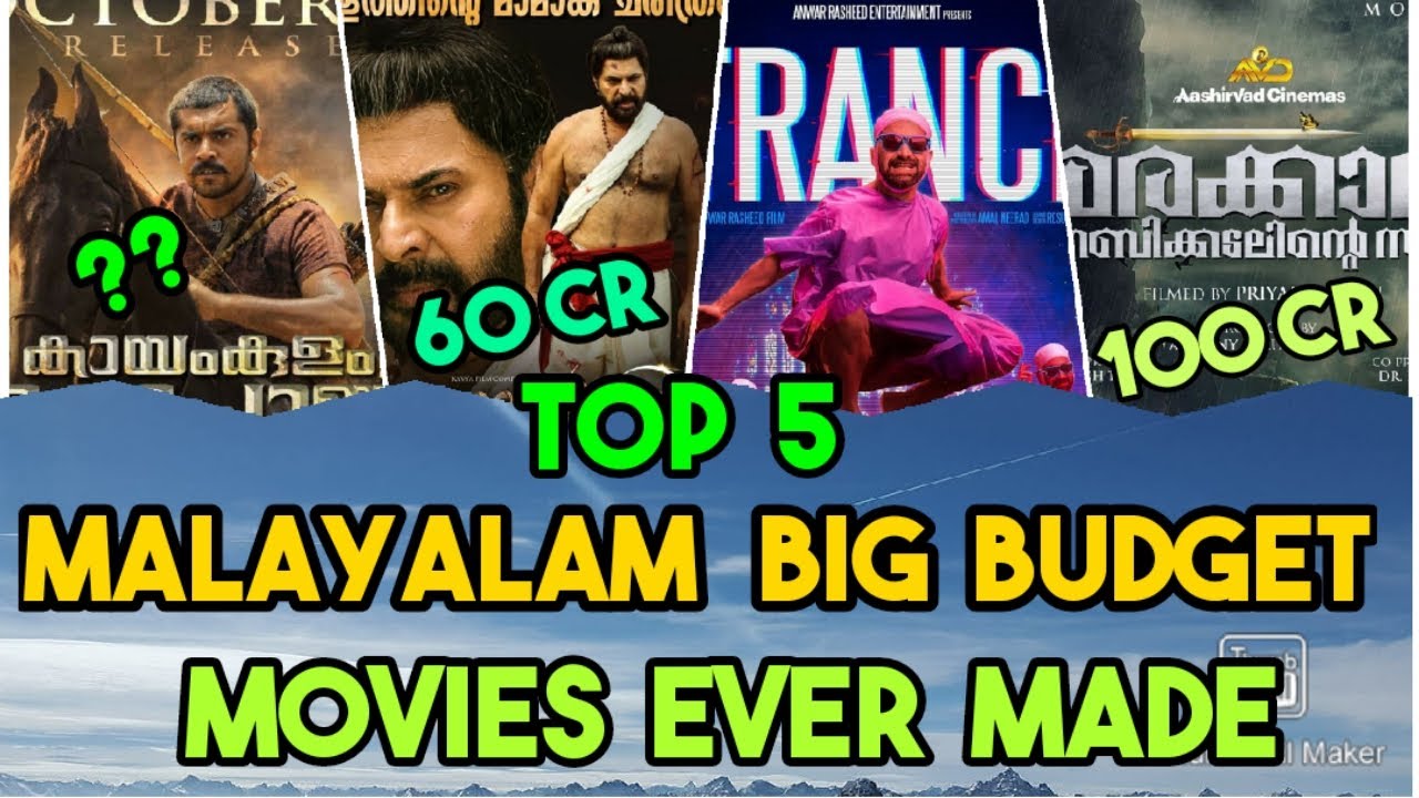Malayalam Big Budget Movies List | #BigBudgetMalayalamMovies