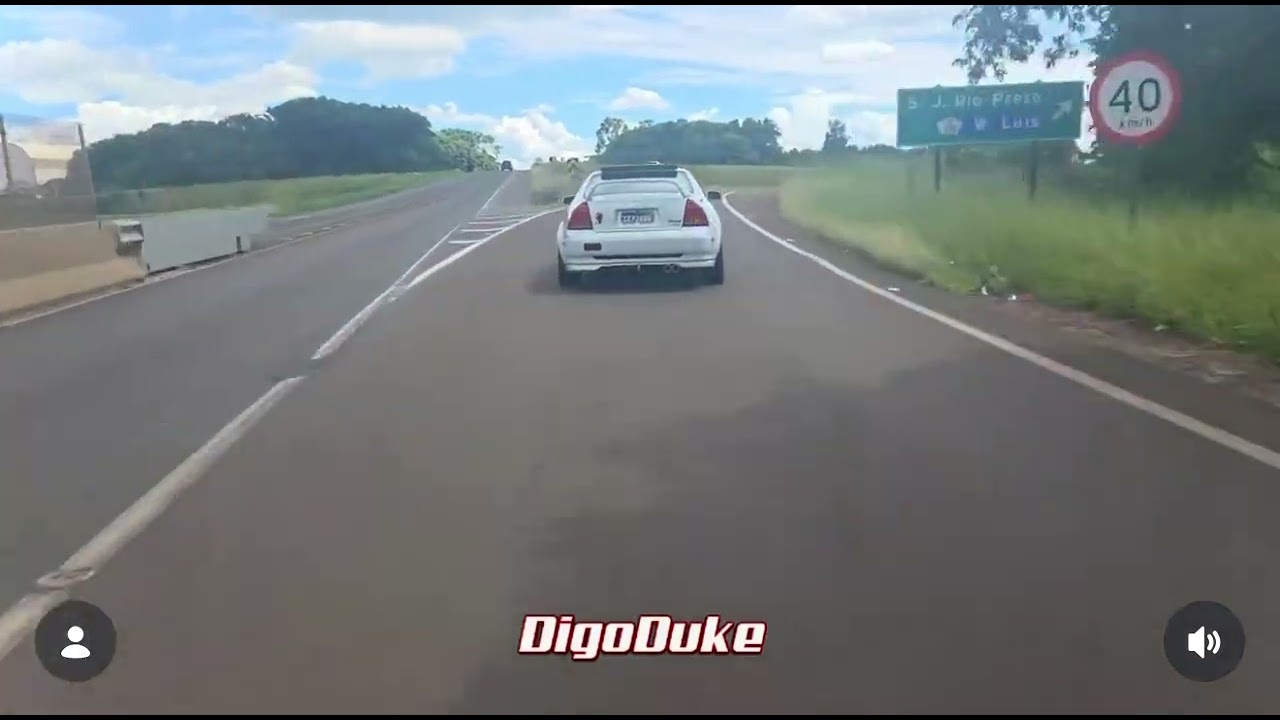 Prelude turbo registrado por @DigoDuke. K Honda Prelude mais brabo do Brasil.