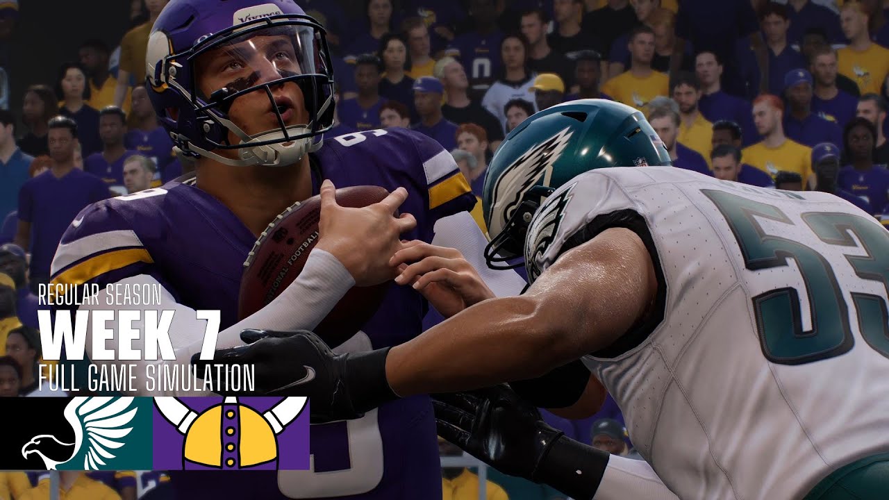 Eagles vs. Vikings | Madden NFL 25 Simulation | 2025 Season Week 7