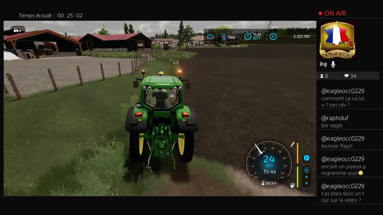 Pallegney tuto création ferme  fs22  ps4