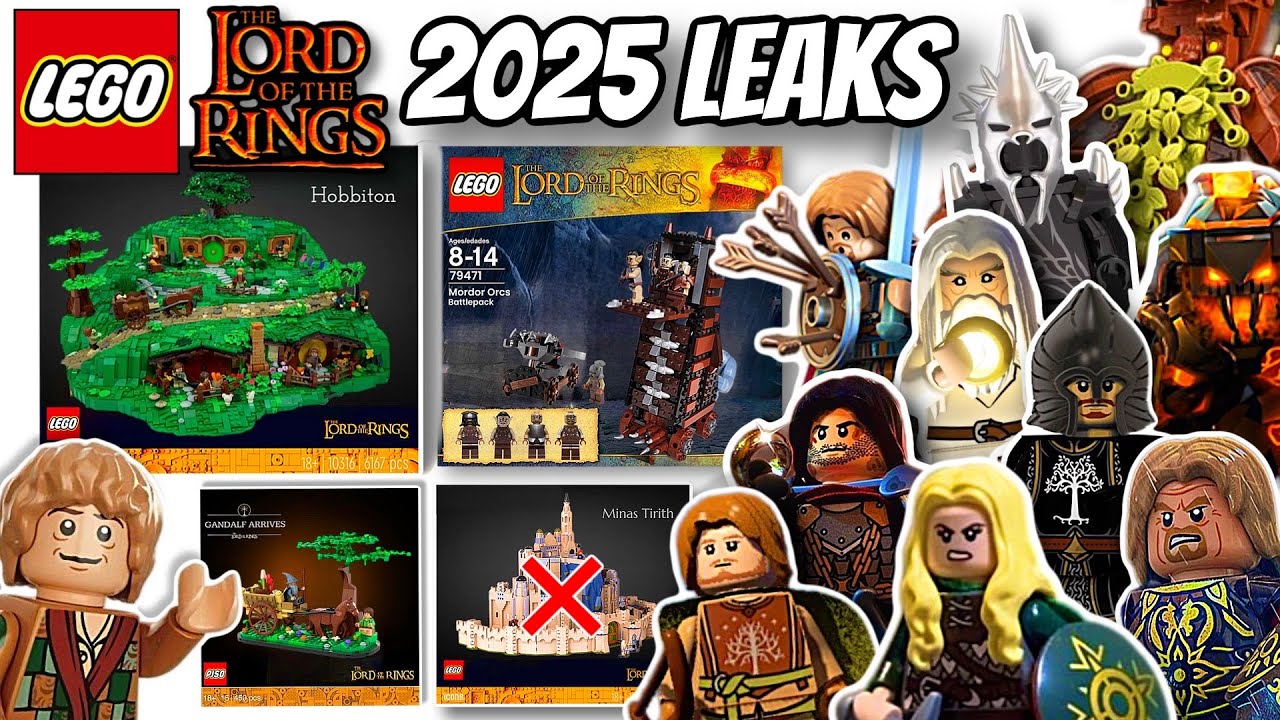 LEGO Lord of the Rings 2025 Leaks UPDATE: HOBBITON + Smaller Sets