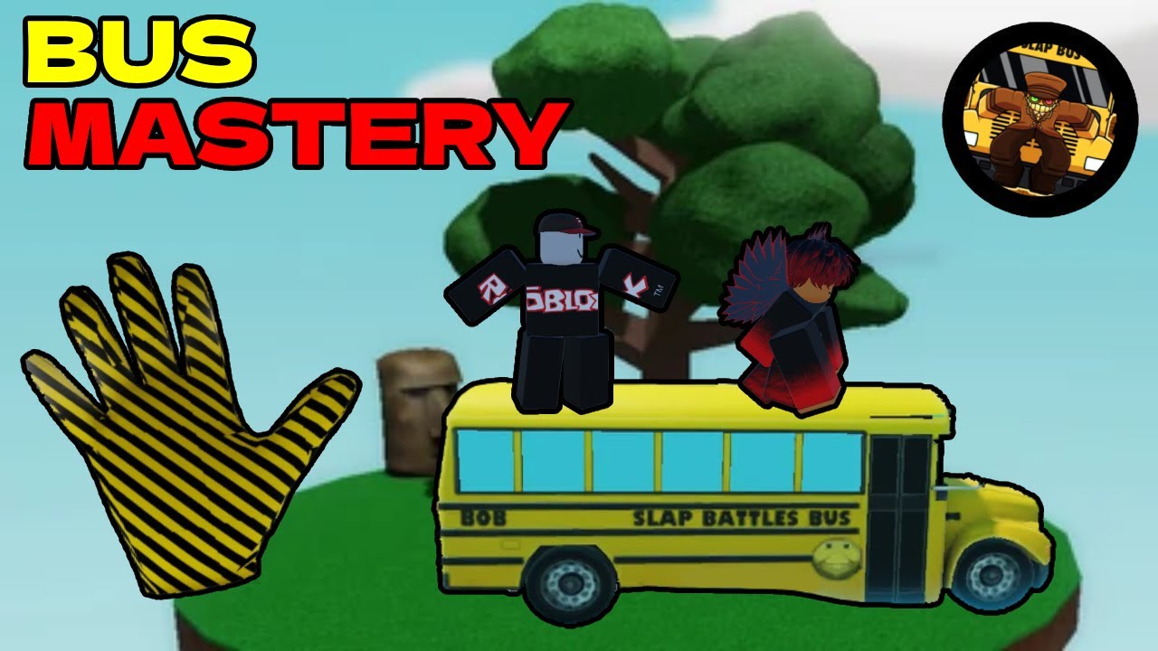 TROLLING with the BUS MASTERY with my Friend in Roblox Slap Battles!