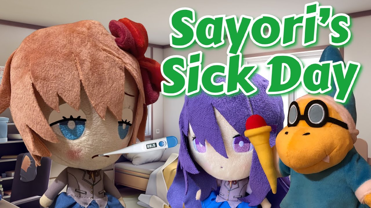 DDLC Plush - Sayori's Sick Day!
