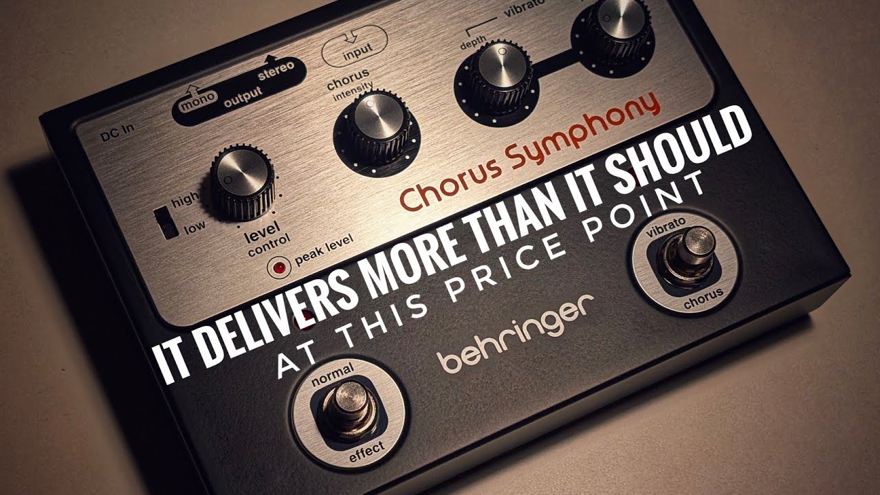 Behringer Chorus Symphony (BOSS CE-1) In Depth Soundcheck