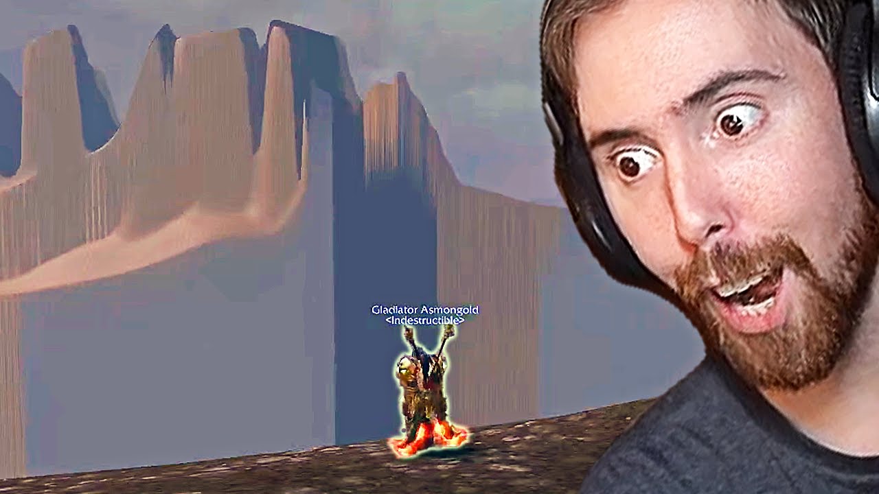 A͏s͏mongold EXPLOITS Into A WoW OLD ZONE & Gets Stuck
