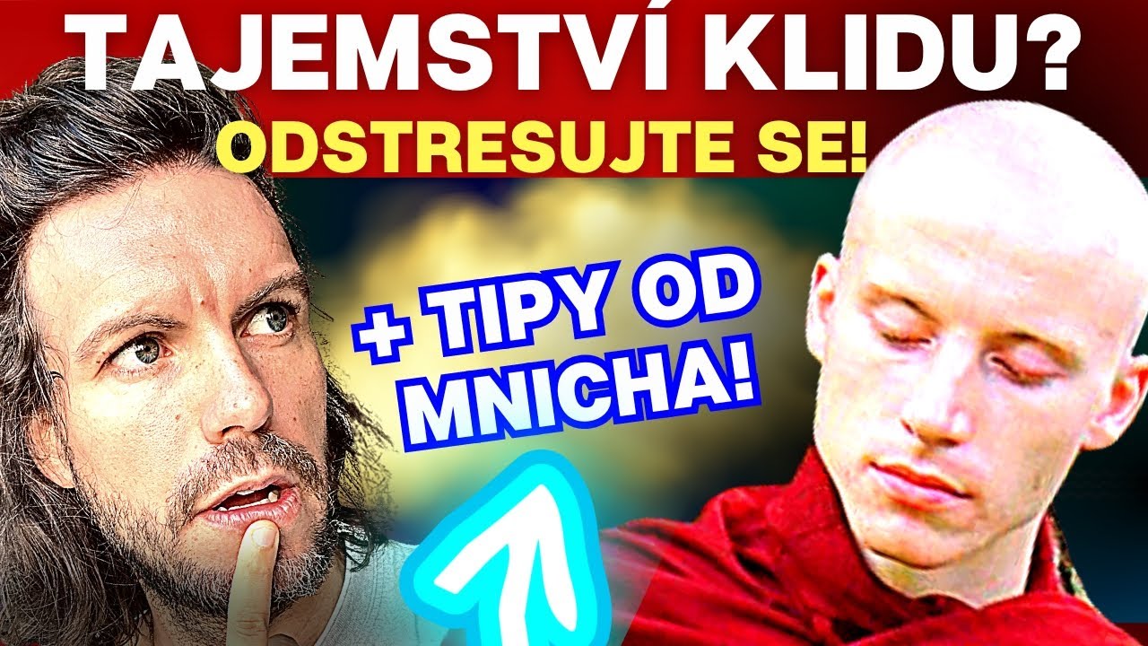 💥TAJEMSTV&Iacute; KLIDU?💥(odstresujte se) budhistick&yacute; mnich Sarana