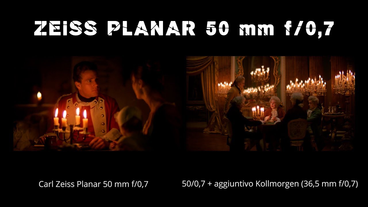 Zeiss, la NASA e Kubrick: Planar 50 mm f/0.7